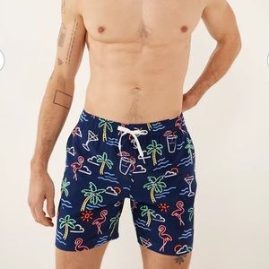 Chubbies Neon Lights Swim Trunks - 7in inseam